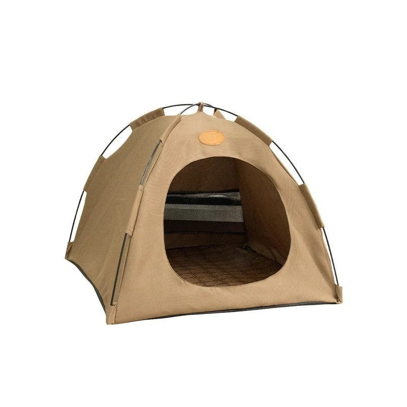 Pet Tent Foldable Noise-Muffling Soft Lining