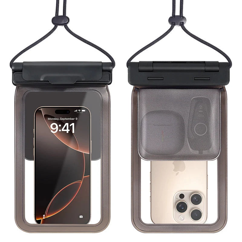 Phone Case IP68 Waterproof Touchscreen Adjustable Neck Strap