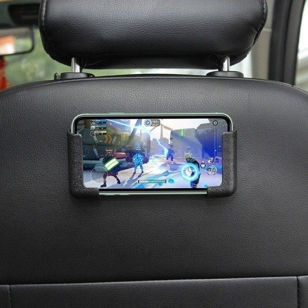Phone Holder Adjustable Self-Adhesive Fits Smartphones & Tablets