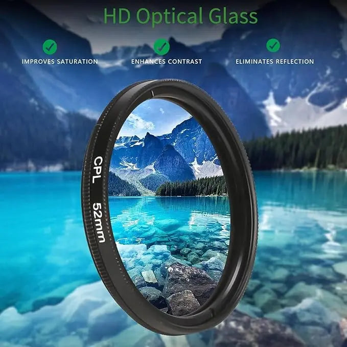 Phone Lens Filter Circular Polarizer Universal Clip