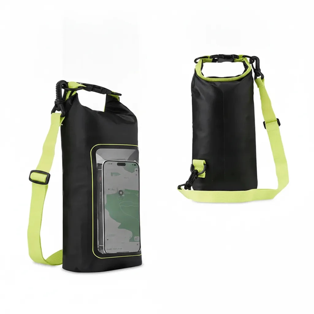Phone Pouch Waterproof PVC Touchscreen & Detachable Strap