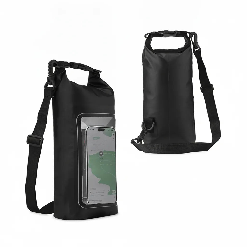 Phone Pouch Waterproof PVC Touchscreen & Detachable Strap