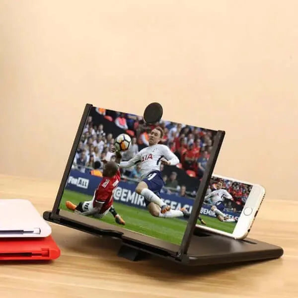 Phone Screen Magnifier 11.8 Inch Foldable Adjustable Stand
