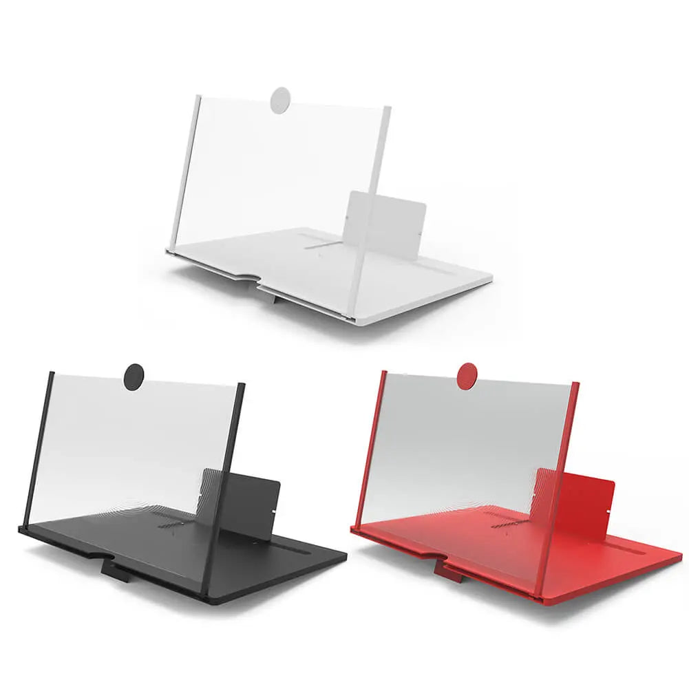 Phone Screen Magnifier 11.8 Inch Foldable Adjustable Stand