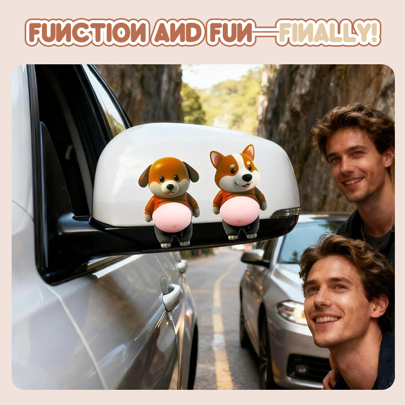 Phone Sticker Dog Design Food-Grade Silicone Repositionable Adhesive