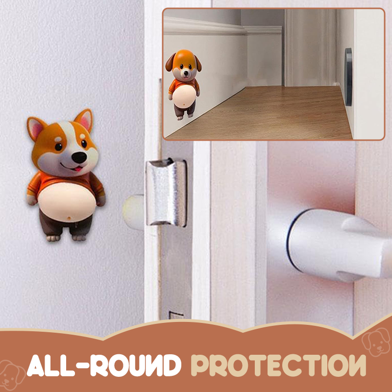 Phone Sticker Dog Design Food-Grade Silicone Repositionable Adhesive