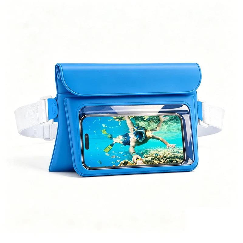 Phone Waist Pouch Waterproof Clear Touchscreen & Extra Pocket