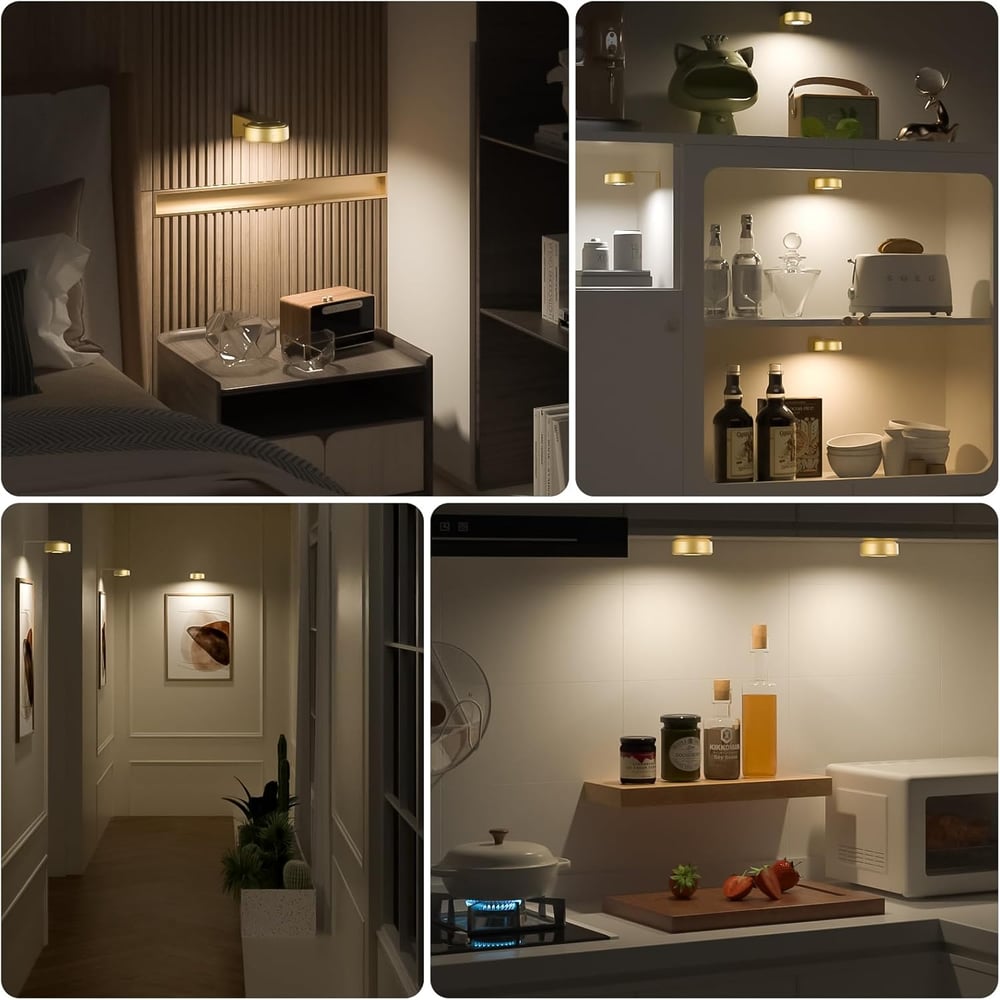 Picture Light Magnetic Mount USB Rechargeable & Dimmable