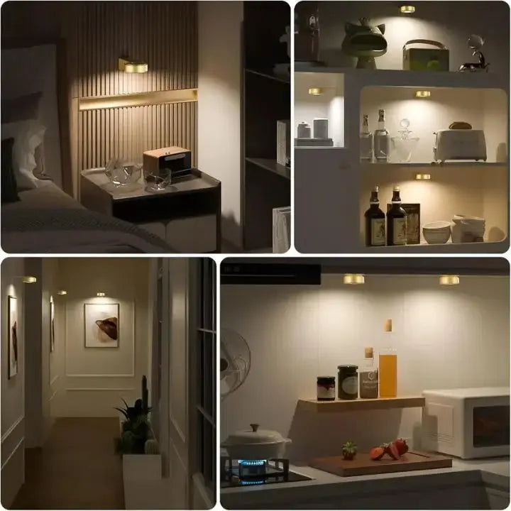 Picture Light Magnetic Tool-Free Mount Battery Powered Dimmable