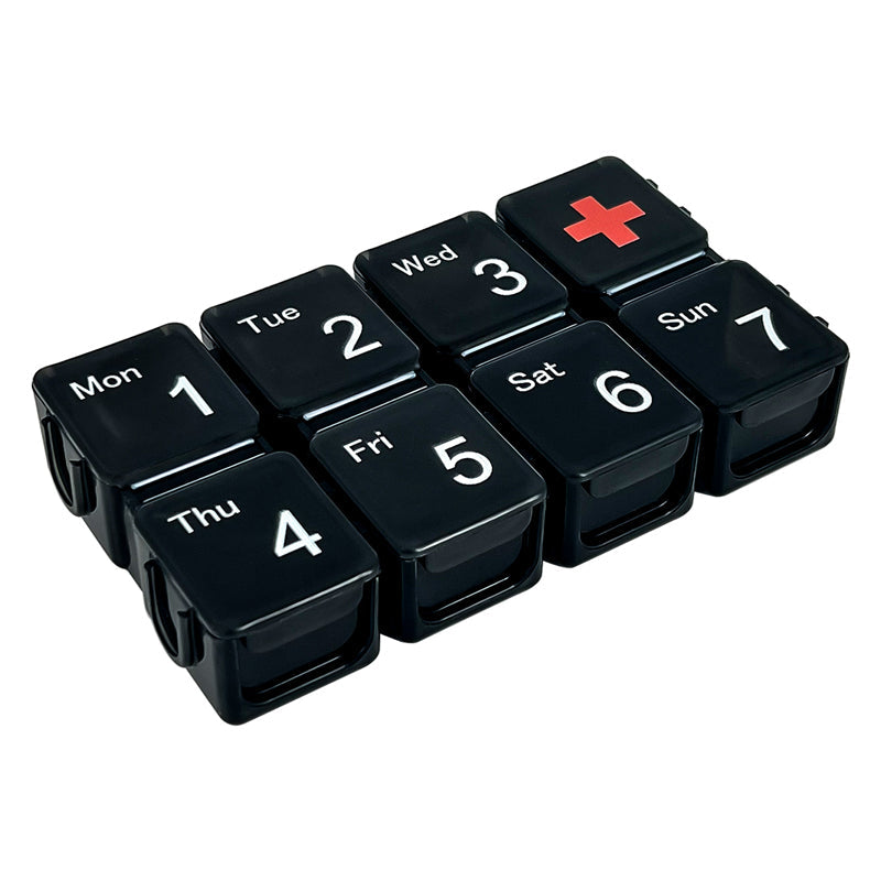 Pill Organizer Digital Timer & 4 Alarms