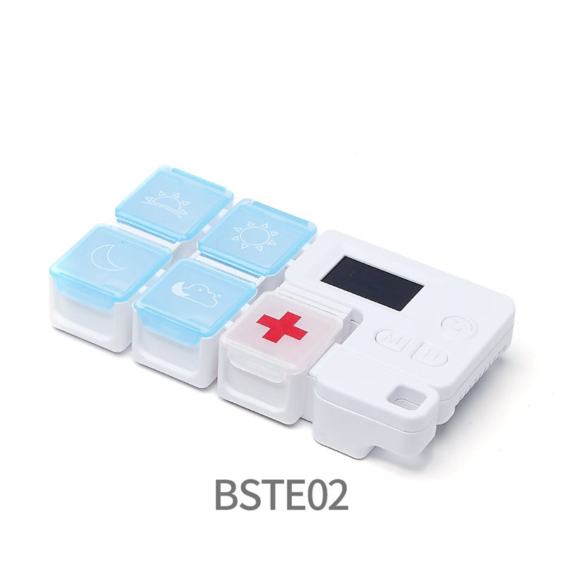 Pill Organizer Digital Timer & 4 Alarms