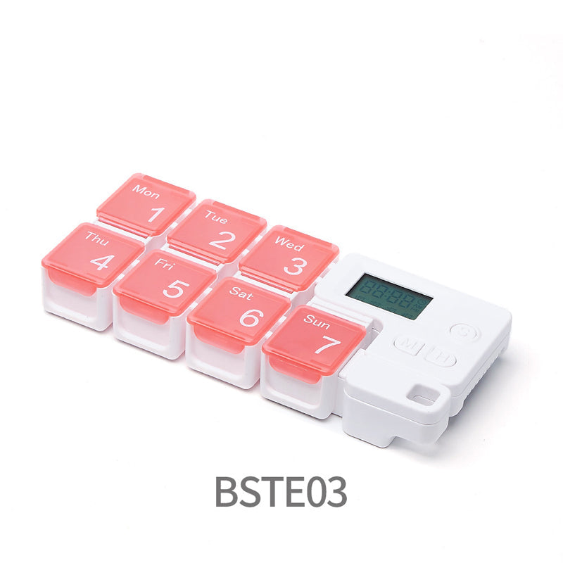Pill Organizer Digital Timer & 4 Alarms
