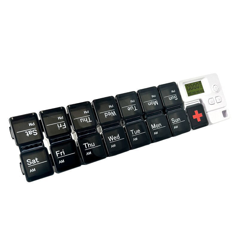 Pill Organizer Digital Timer & 4 Alarms