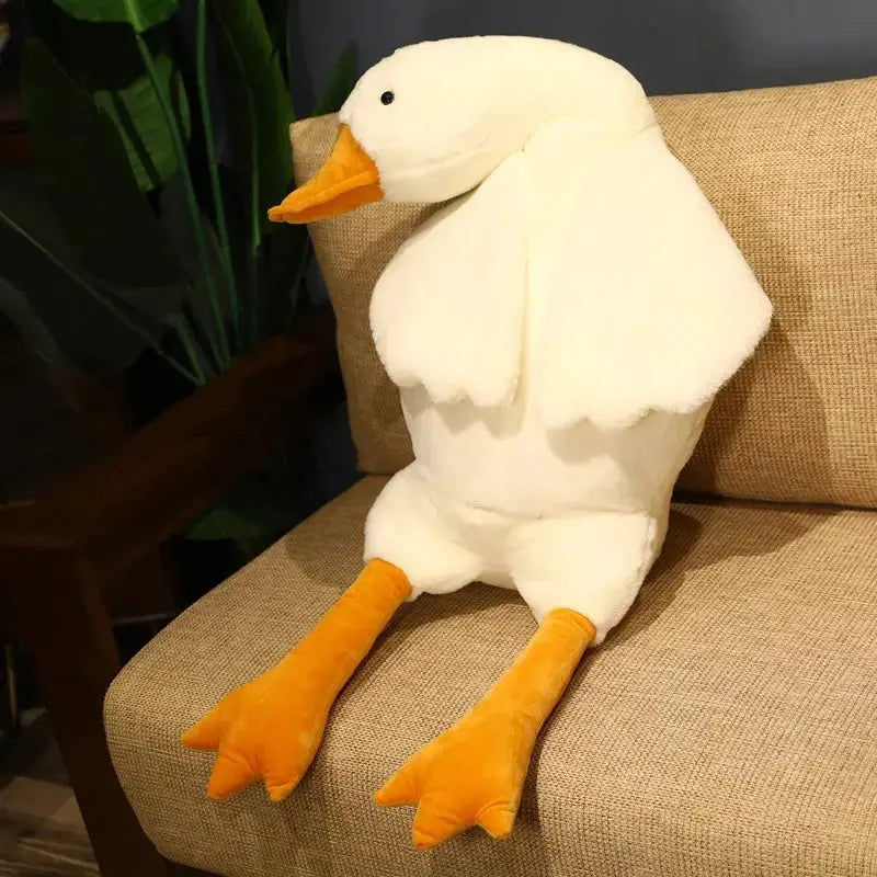 Pillow Extra Fluffy Goose Down Cotton Cover