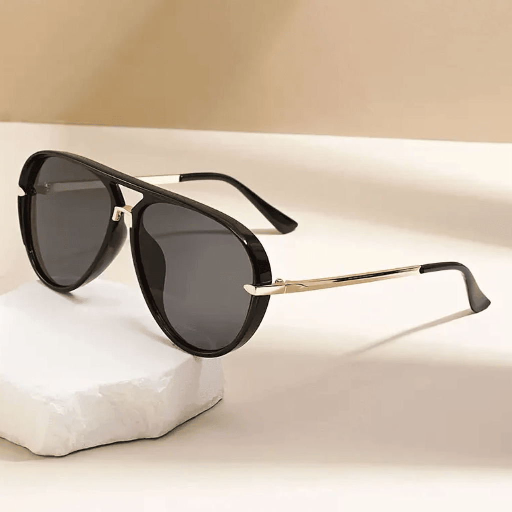 Pilot Sunglasses Double Bridge Lightweight