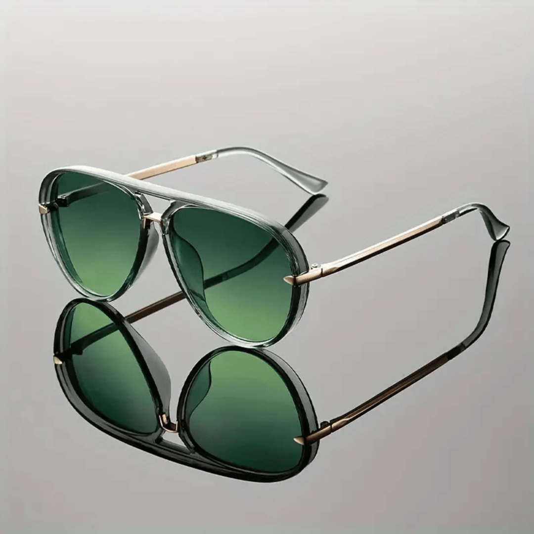 Pilot Sunglasses Double Bridge Lightweight