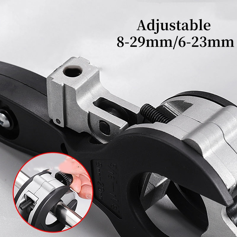 Pipe Cutter Adjustable Ratchet Burr-Free Cuts