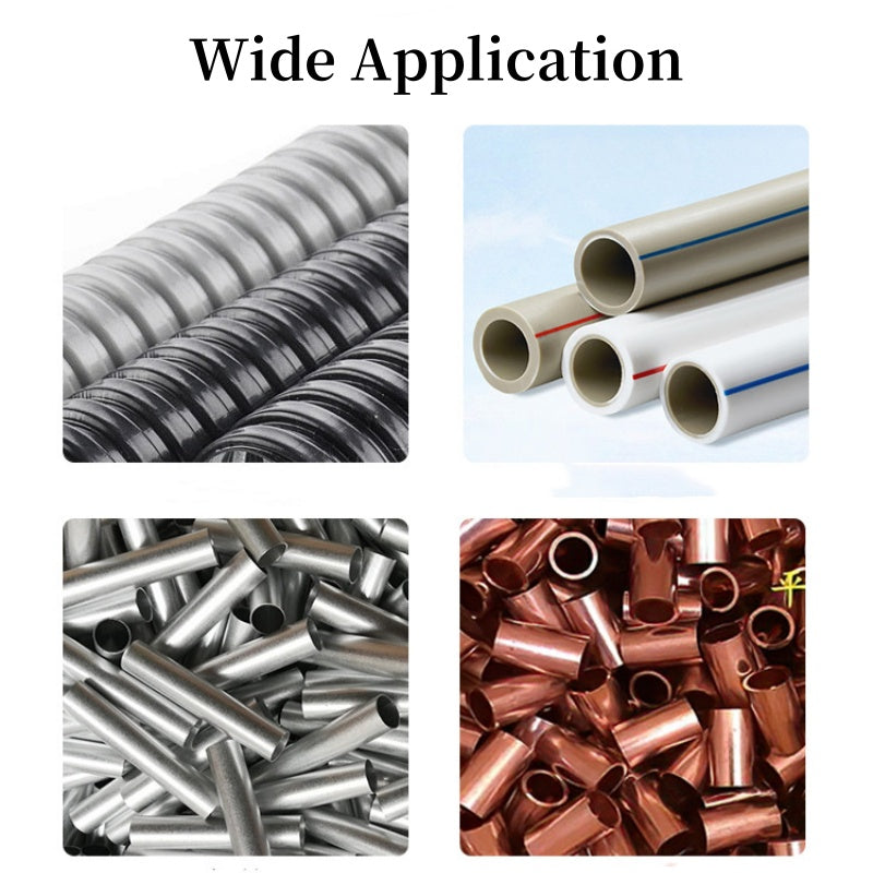 Pipe Cutter Ratchet System Zinc Alloy Blade & Non-Slip Handle