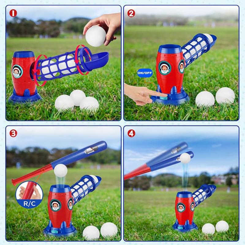 Pitching Machine Electric & Remote Compact Foam Balls
