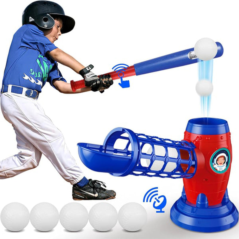 Pitching Machine Electric & Remote Compact Foam Balls