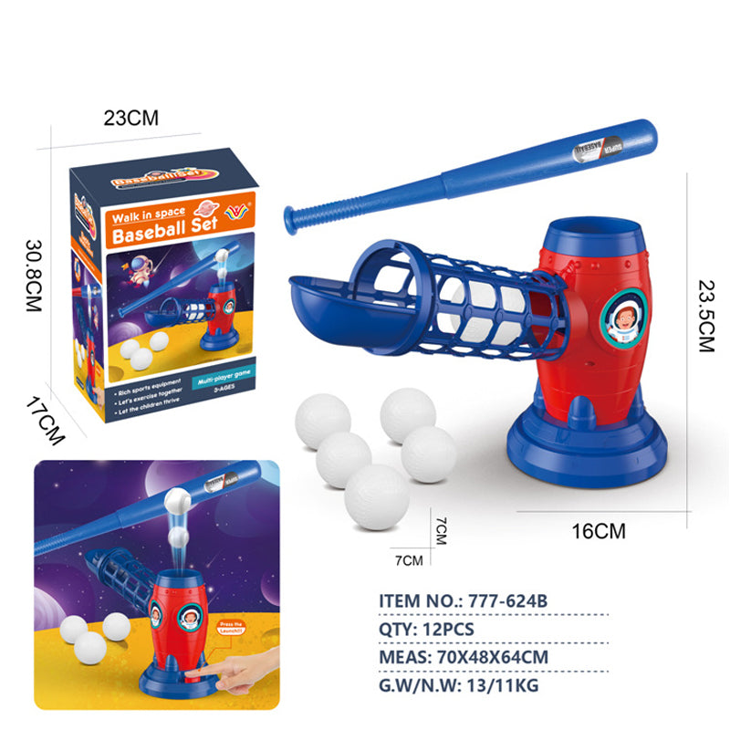 Pitching Machine Electric & Remote Compact Foam Balls