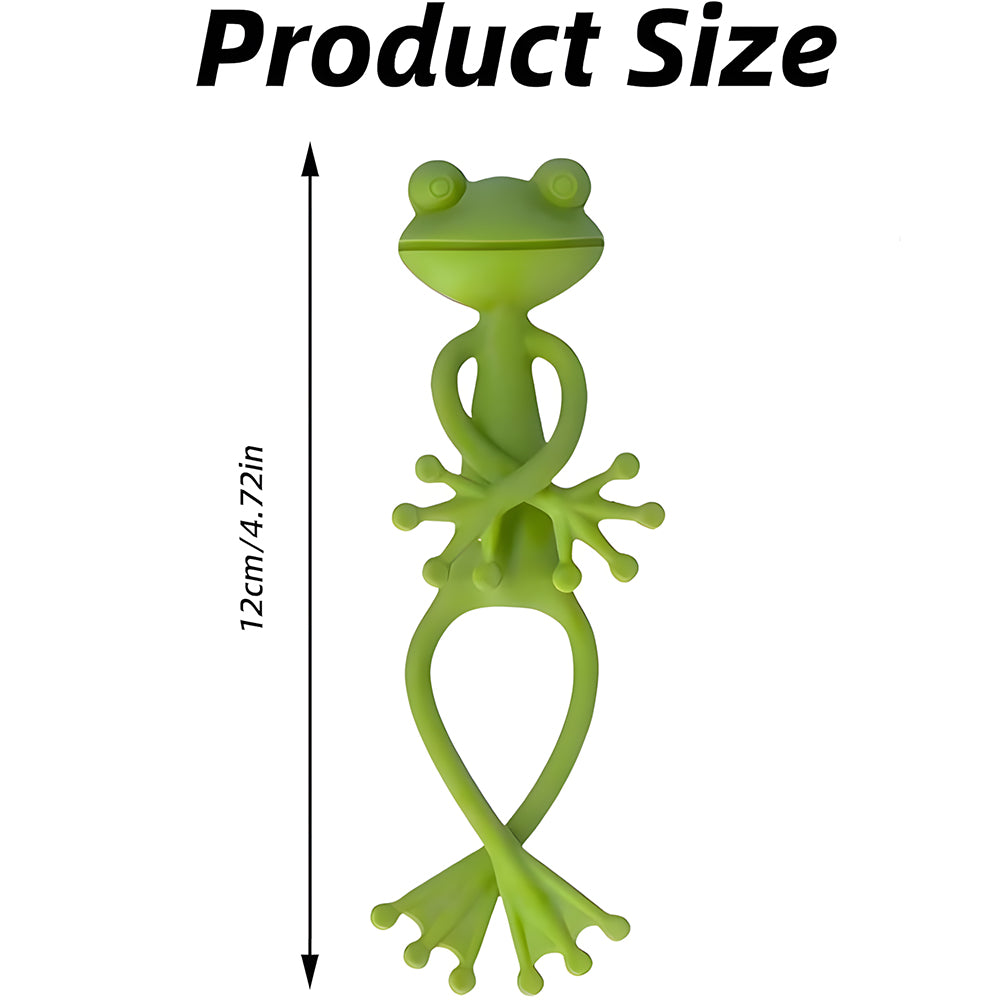 Plant Clips Frog-Shaped Weather-Resistant Set of 5