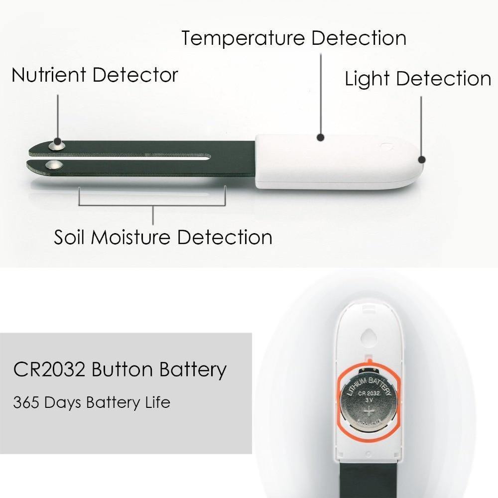 Plant Sensor 4-In-1 Bluetooth App & LED