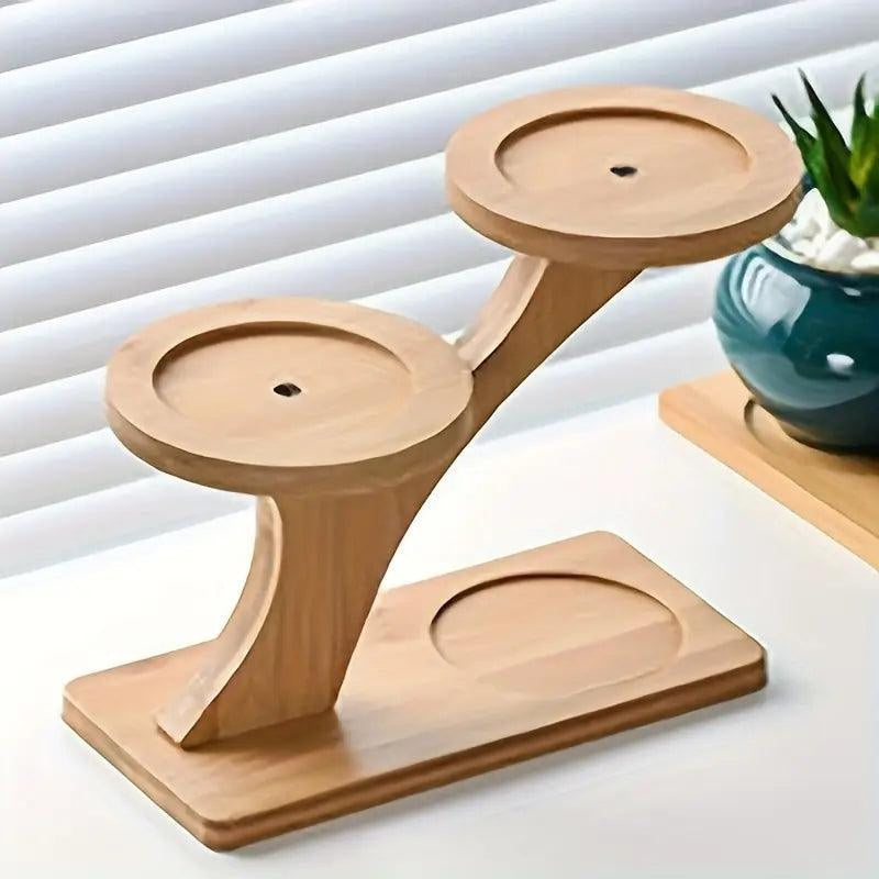 Plant Stand Bamboo 3-Tier Tree-Shaped