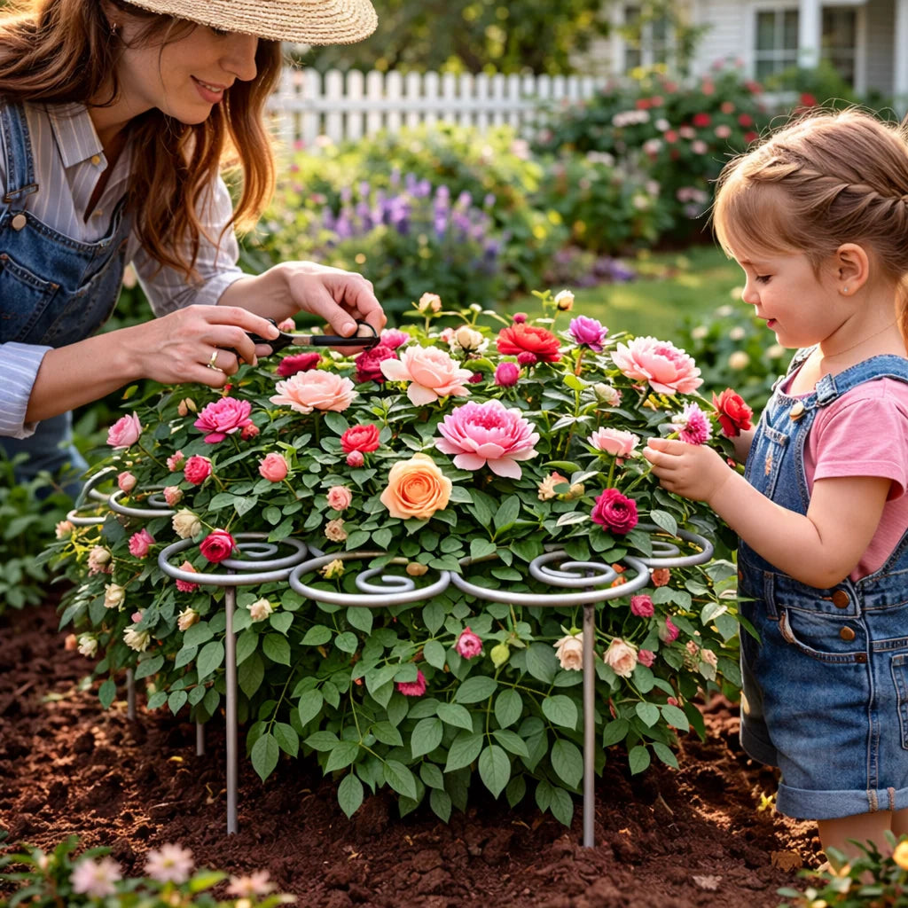 Plant Support Metal Spiral Weatherproof
