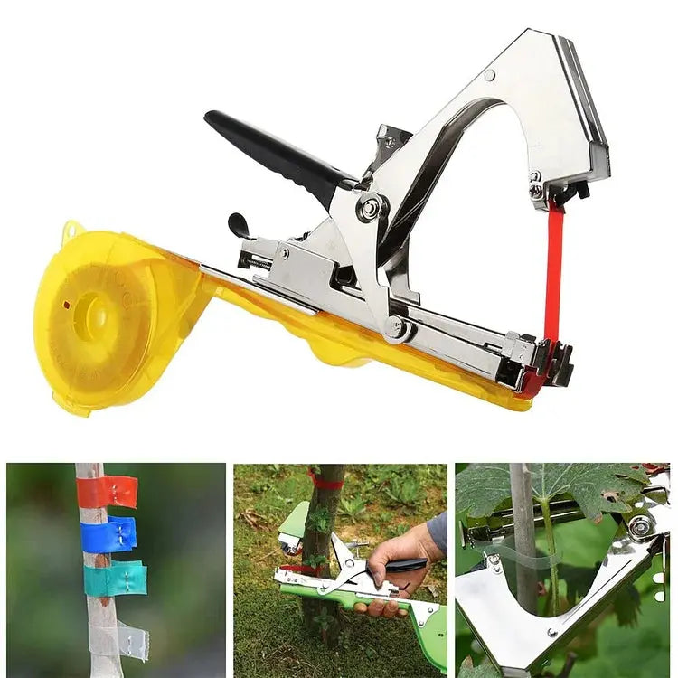 Plant Tying Machine One-Handed Operation Soft Tape & Staples
