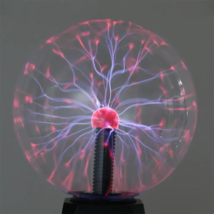 Plasma Globe Night Lamp Touch-Responsive USB & Battery-Powered