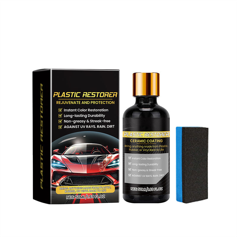Plastic Protectant Ceramic Coating Restores Color