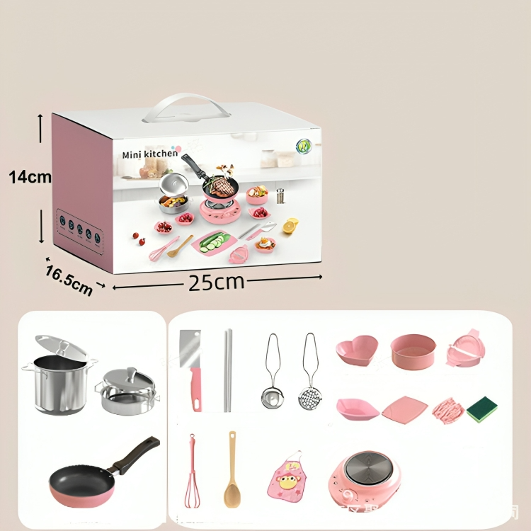 Play Kitchen Set Electric Stove Non-Toxic Plastic