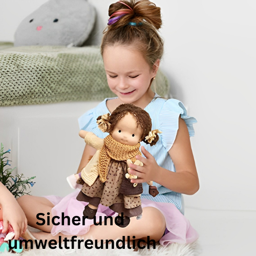 Plush Doll Handmade Soft Eco-Friendly