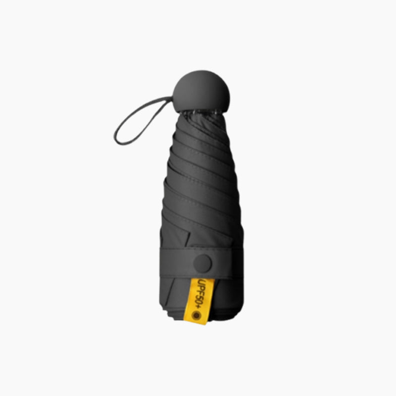 Pocket Umbrella Compact UPF50+ Wind-Resistant Reinforced Canopy