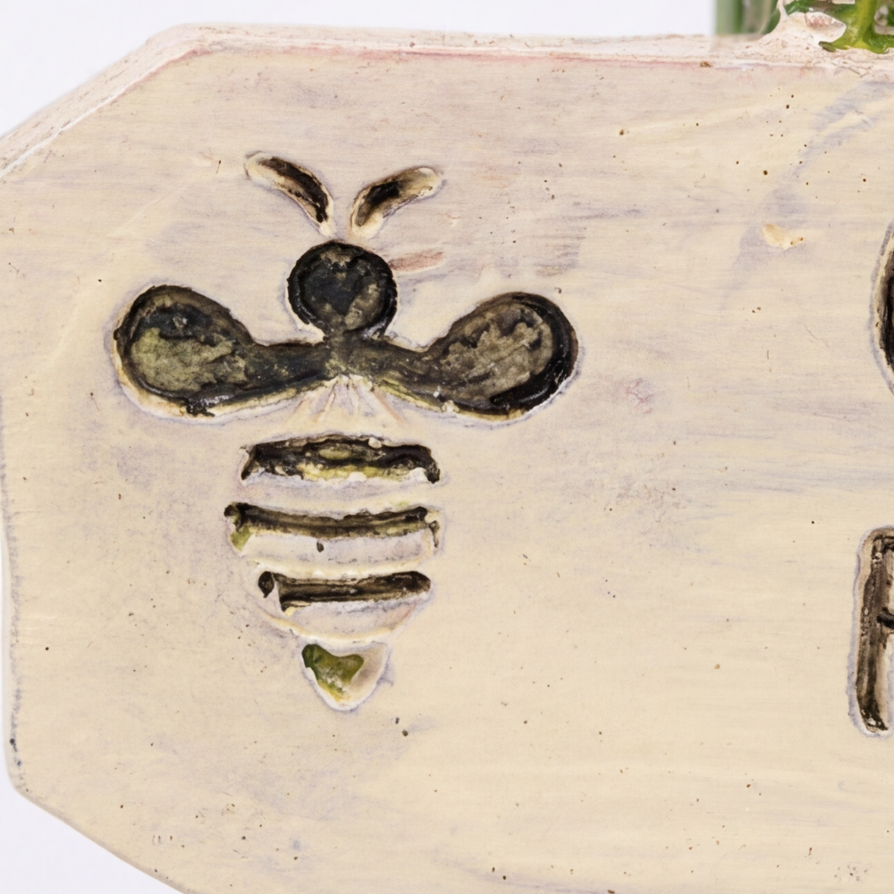 Pollinator Waterer Hand-Painted Weatherproof Resin