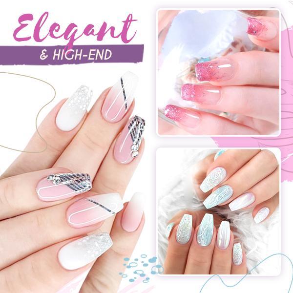 Poly Gel Nail Kit Lightweight Flexible Formula