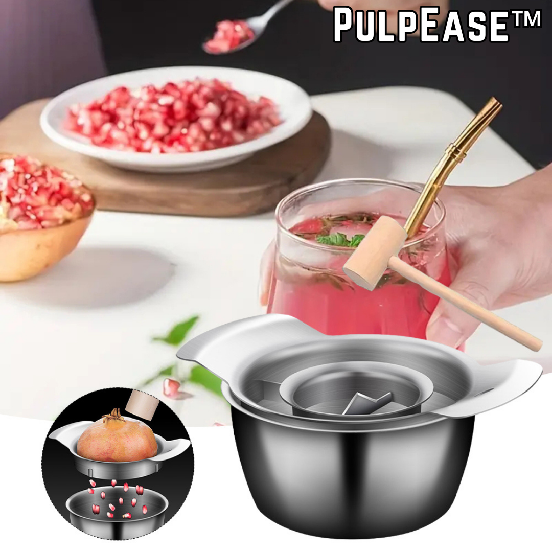 Pomegranate Deseeder Stainless Steel Collecting Bowl
