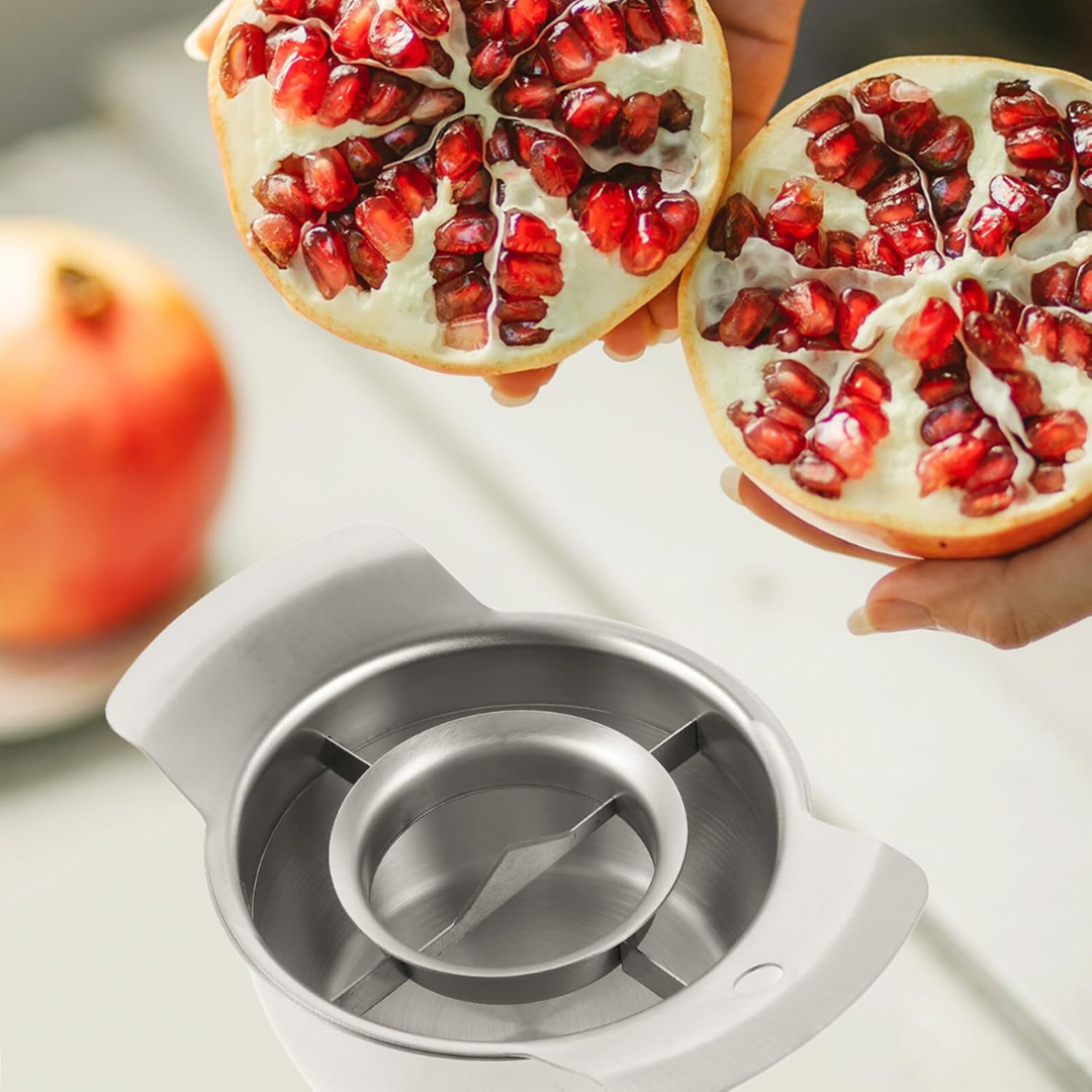 Pomegranate Deseeder Stainless Steel Collecting Bowl