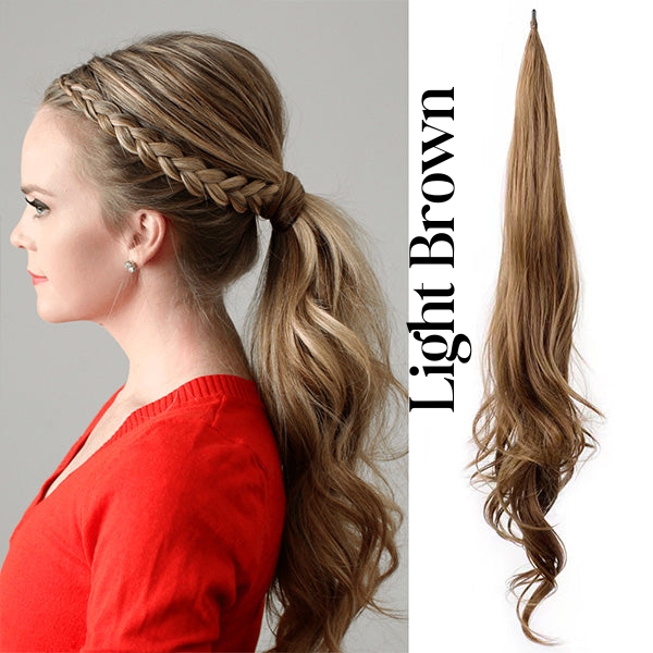 Ponytail Extension Clip-In Instant Volume & Natural Look