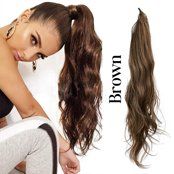 Ponytail Extension Clip-In Instant Volume & Natural Look