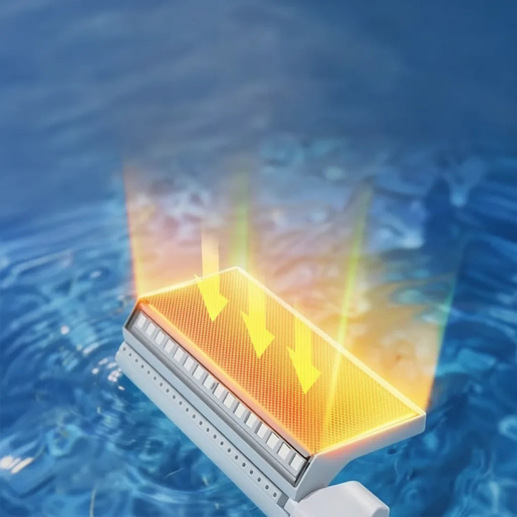 Pool Fountain Solar-Powered RGB LED Remote & App Control