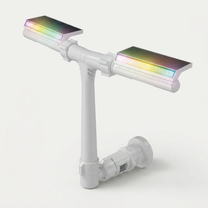 Pool Fountain Solar-Powered RGB LED Remote & App Control