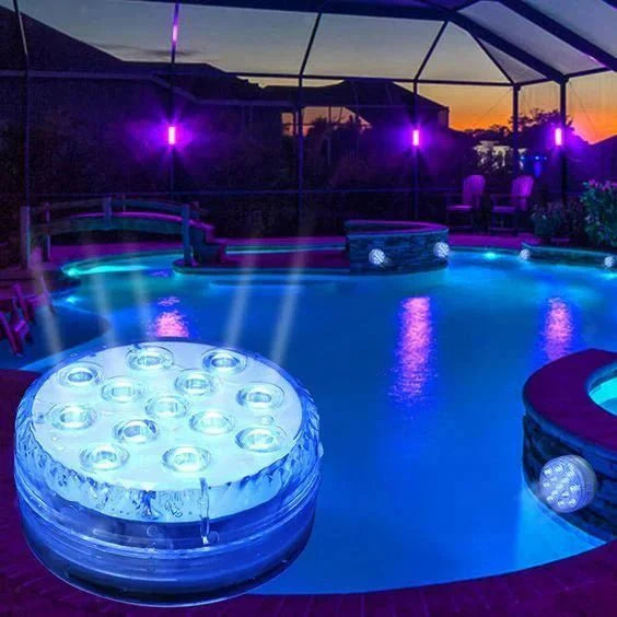 Pool Light 360° 13-LED Remote & Battery-Powered