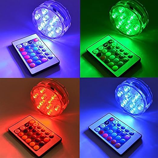 Pool Light 360° 13-LED Remote & Battery-Powered