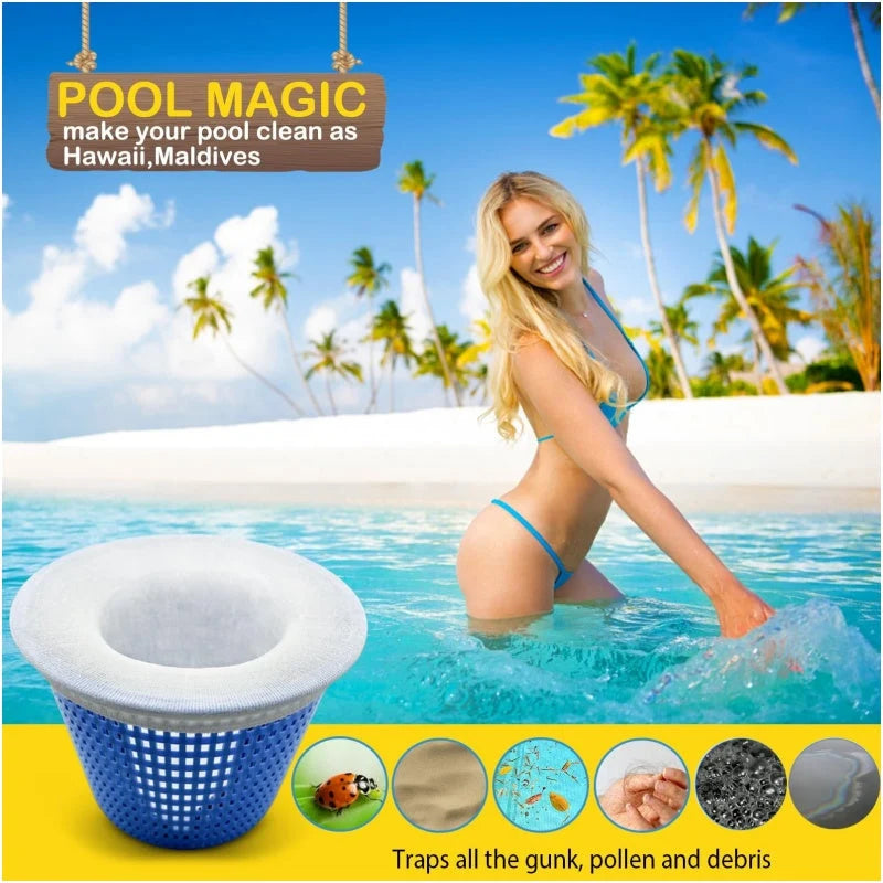 Pool Skimmer Socks Durable Nylon Universal Fit