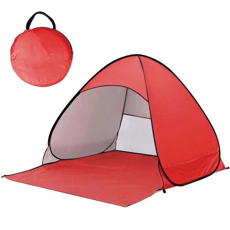 Pop-Up Beach Tent Quick Setup 98% UV Protection