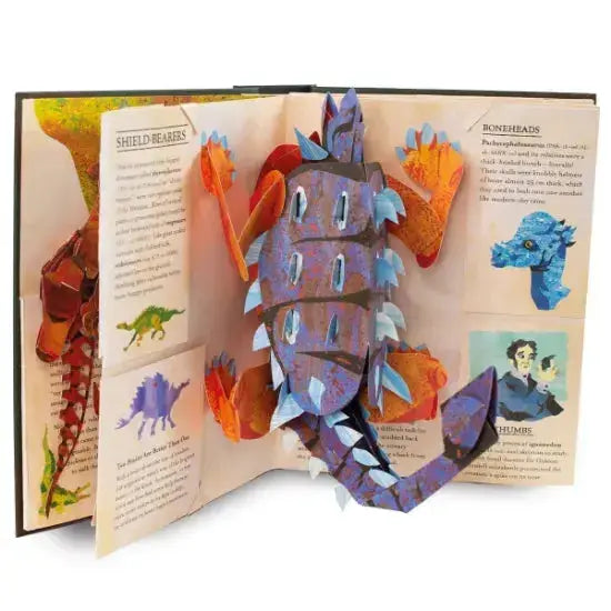 Pop-Up Book 3D Scenes 30+ Dinosaurs