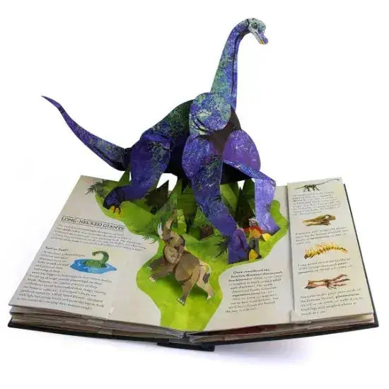 Pop-Up Book 3D Scenes 30+ Dinosaurs