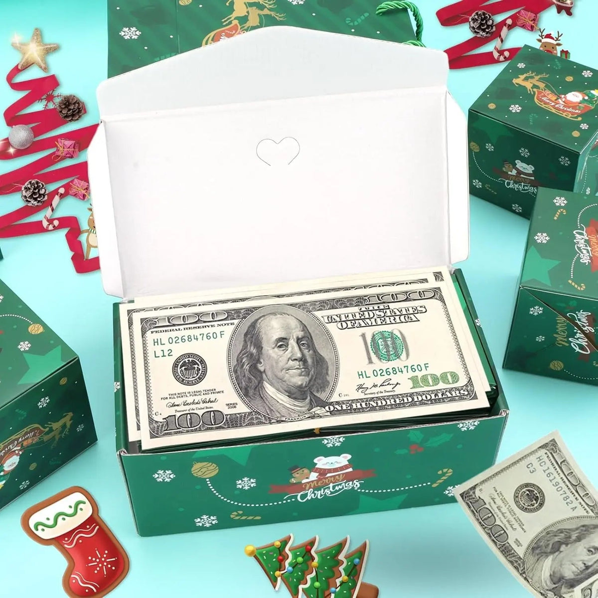 Pop-Up Gift Box Secret Compartment Surprise Cube